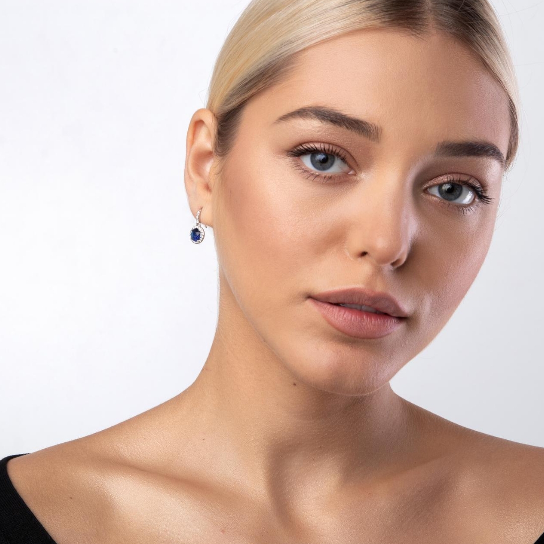 Серьги Bristoff Martino blu (2)